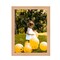 Large Natural 37x25 Wood Picture Frame Acrylic Glass - Light Wooden Poster Frame